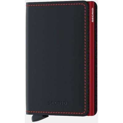 Secrid Slimwallet pasjeshouder matte black red