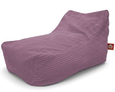 Whoober Bali – Lounge Zitzak – Paars dik ribfluweel – Comfortabel & Duurzaam