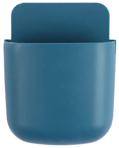 Store_9 - Afstandsbedieningshouder - Opberghouder - Wandmontage - Blauw - Organizer - Multifunctionele opbergdoos - Geschikt voor thuis & kantoor -...