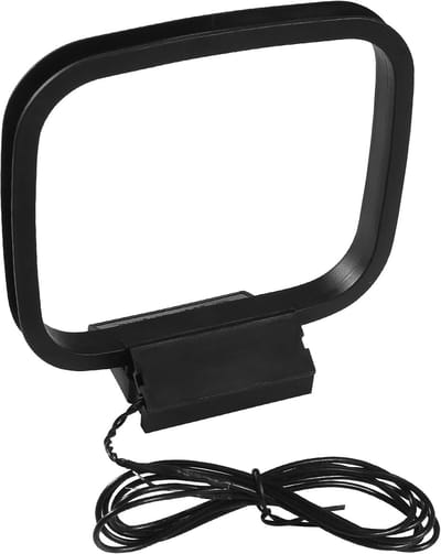 AM-lusantenne 2-pins blote draadantenne voor binnenradio Bluetooth-stereo-ontvanger voor thuis AV-audiotheater