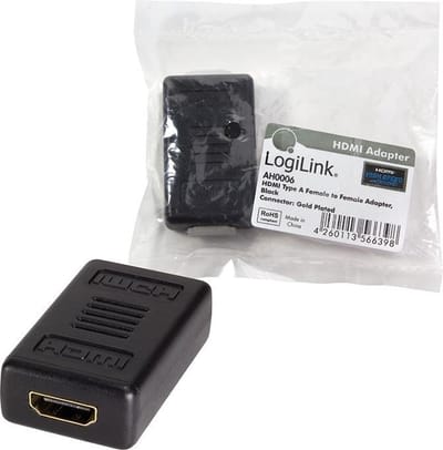 Logilink Hdmi Converter Splitter Adapter 2X Hdmi F Voor Tv-Monitor
