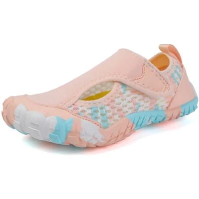 Kinderschoenen Aqua Barefoot Waterschoenen Sneldrogend Jongens Meisjes Zwemmen Strand Sneakers Kinderen Duiken Surfen Varen Waden Sportschoenen 36 roze