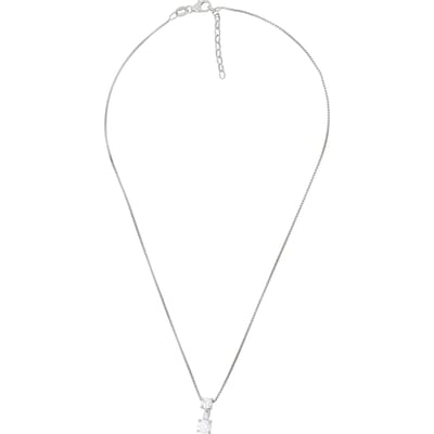 Orphelia 'Lykke' Dames 925 Sterling Zilveren Ketting met Hanger - Zilver ZH-7128