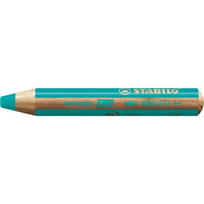 STABILO woody 3 in 1 - multitalent potlood - Turquoise - Per stuk