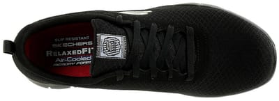 Skechers dames werkschoen WORK GHENTER BRONAUGH sneakers zwart