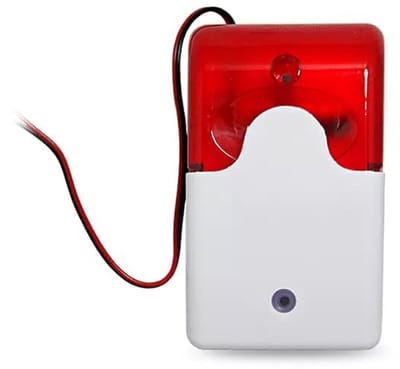 Extern Alarmsysteem - Licht Geluid Waarschuwing - Industriële Temperatuur - Automatische Oververhitting - 75 Centimeter