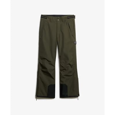 Superdry FREESTYLE CORE SKI TROUSER Heren Wintersportbroek - Army Khaki - Maat XL