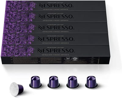 Nespresso Cups - Ispirazione Firenze Arpeggio - 5 x 10 Cups - Koffie Cups