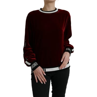 Velvet Sweatshirt Amore Stijl