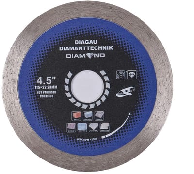 Diamantzaagblad 230mm - Tegelzaagblad - Precisie Tegels Snijden - Doorlopende Scherpe Rand - 230mm Diameter