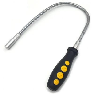 Motorhandgrepen / flexibel verlengstuk met magneet Brazoline
