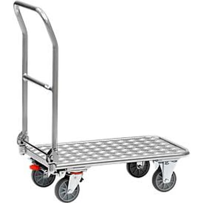 Aluminium inklapbare wagen, 720 x 450 mm