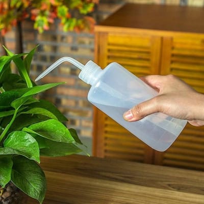 Dailygoods - Plant Gieter - Knijp Gieter Kleine Knijpflessen voor Thuis - 350 Milliliter - Tuingereedschap - Water geven - Handig voor binnenshuis en...
