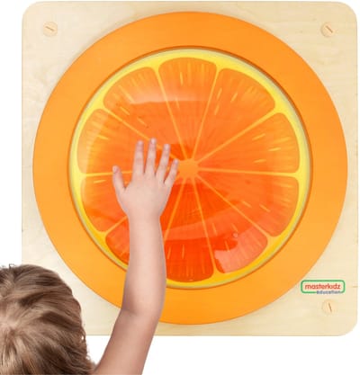 Masterkidz Sensorisch Educatief Bord Oranje - UNI