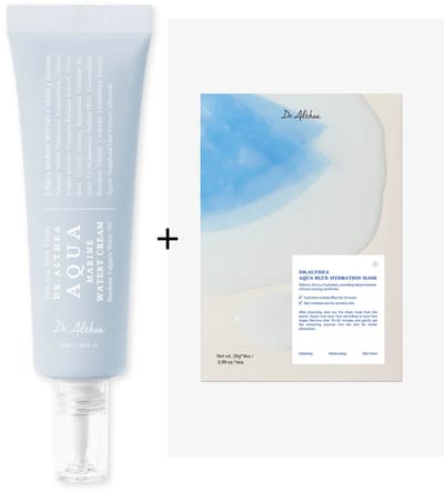 Dr. Althea Aqua Marine Watery Cream 50ml + Dr. Althea Aqua Marine Hydration Mask (duo set)
