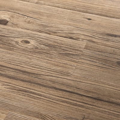 Zelfklevend Laminaat - Vinyl Vloerplanken - Snelle Vloerrenovatie - Eenvoudig Zelf Te Plaatsen - 91x15cm Set 7 - Rustiek Eiken