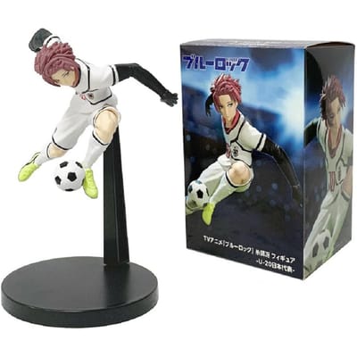 Hete Anime BLUE LOCK Animatieversie Blauwe Verboden Zone Idol Model Itoshi Nagi Nr. 10 PVC Model Ornament Verzamelbaar Speelgoed Cadeau
