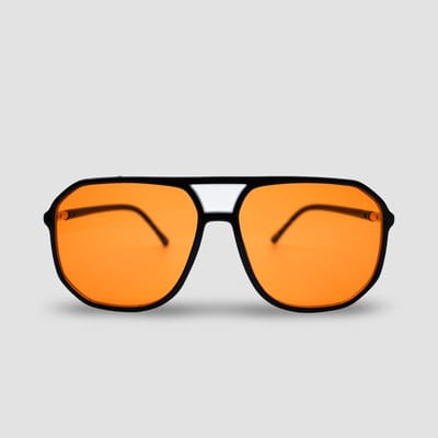 Montuurtjevoorjou - Perfetto Orange - Zonnebril - Heren - Dames - Festival Bril - Oranje Zonnebril - Koningsdag