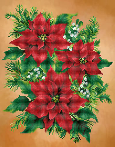 Diamond Painting Volwassenen - Ronde Steentjes - Volledig Pakket - Hobby - Diamond Dotz® - DD9.068 - Festive Cheer - 45.7 x 35.5 cm