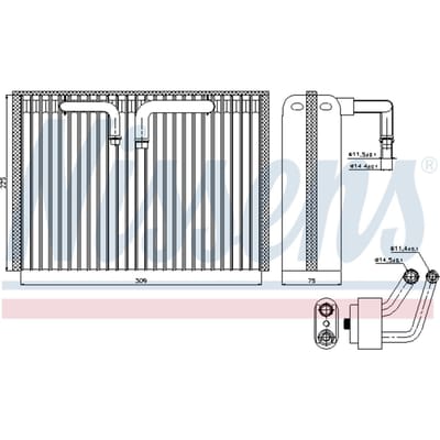 Verdamper, airconditioning NISSENS 92296