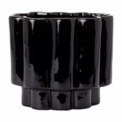 by fonQ Ceramic Vaas Ø23 cm - Black