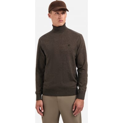 No Excess Pullover Roll Neck Taupe Maat: XXL | Coltruien Outlet | Heren | Bruin