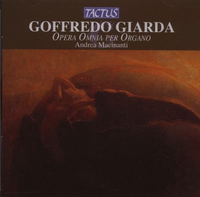 Andrea Macinanti - Giarda: Opera Omnia Per Organo (CD)