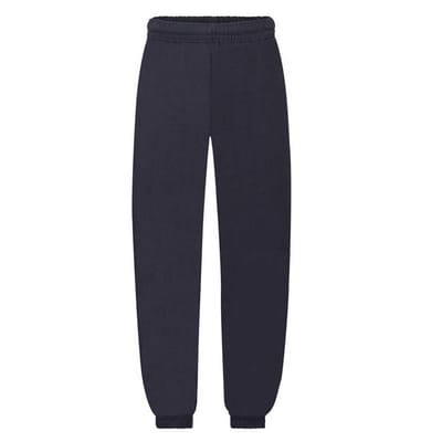 Fruit of the Loom Joggingbroek Kinderen/Kinderen Klassiek Elastisch Manchet (Deep Navy)
