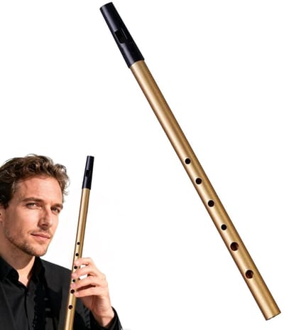 muziekinstrumenten-Authentieke D-Tinfluit / Pennywhistle 6 Gaten - voor Ierse Keltische Traditie Muziek-Belle's product