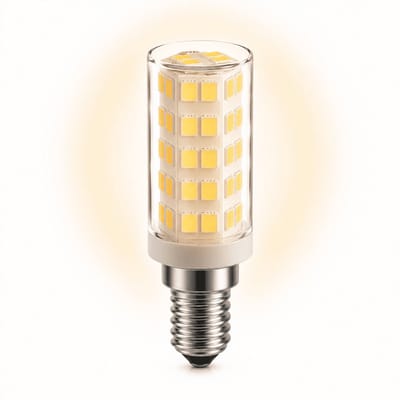 1x Mini Led-lamp E14 - 5W - Koel Wit Licht (4000K) - 465 lm - 30 jaar - Niet Dimbaar - Afzuigkaplamp, Koelkastlamp
