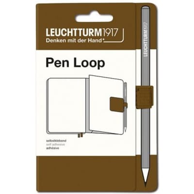 Leuchtturm1917 pen loop zelfklevende pennenlus bruin
