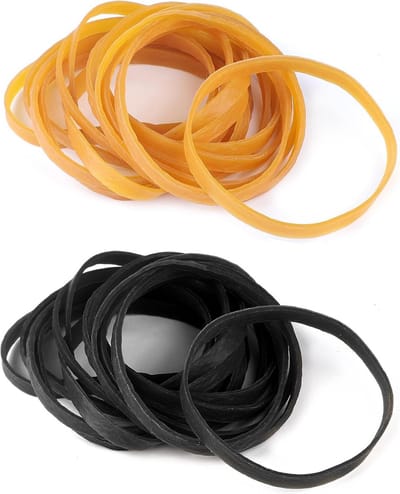 Zware Elastische Banden - 100 Stuks - Dikke 100 x 5 mm Rubber Banden voor Thuis, School en Kantoor