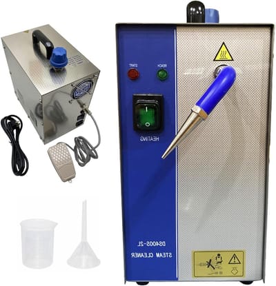 Sieradenreiniger Machine, Professionele Sieraden Stoomreiniger Machine 2L / 4L, Goud en Zilver Roestvrij Staal Sieraden Cleaner Steamer Gem Washer Equipment,2L/1300W