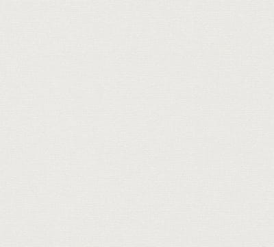 TEXTIELLOOK BEHANG | Basic - Lichtgrijs Crème - A.S. Création Casual Living