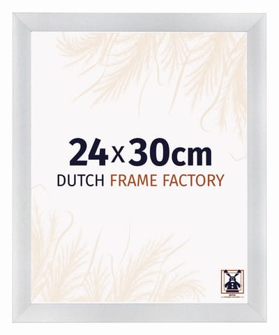 Fotolijst 24x30 cm - MDF - Zilver Mat - Praag