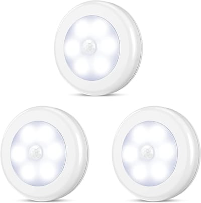 Led-nachtlampje met Bewegingsmelder voor Binnen en Buiten - Perfect voor Hal, Wandkast en Badkamer