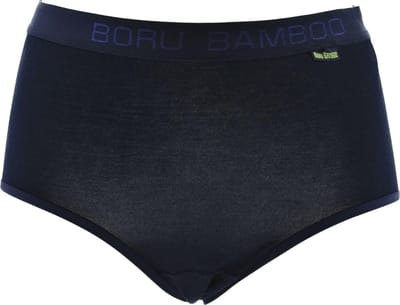 Boru Bamboo - Dames Slip - Navy - M - Bamboe Ondergoed - Anti-Bacterieel - Ademend - Zijdezacht - 2320