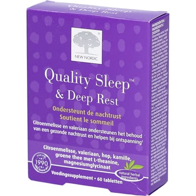 New Nordic Quality Sleep & Deep Rest Tabletten 60TB