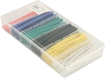 Krimpkous assortiment - 100-delig - meerkleurig - 100 mm