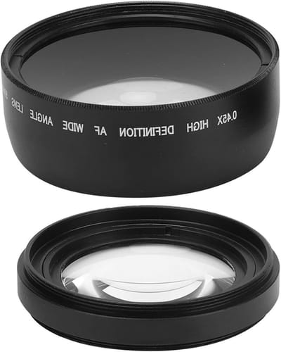 58mm 0.45x Groothoek Macro Lens voor Camera's, Ideaal voor Landschapsfotografie en Detailopnames