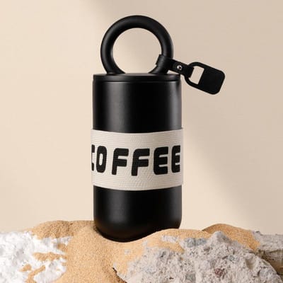 Draagbare Koffie Reisbeker 304 Roestvrij Staal Warmwaterfles Mode Schattige Thermosfles 460ml Isolatie Koffiekop Tumbler 460ml