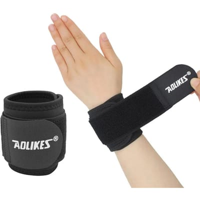 1 STuks Polssteun Sport Fitness Polsband Sportschool Pols Duim Steunbanden Wraps Bandage Training Handbanden Polsbanden St Praktisch Gebruik