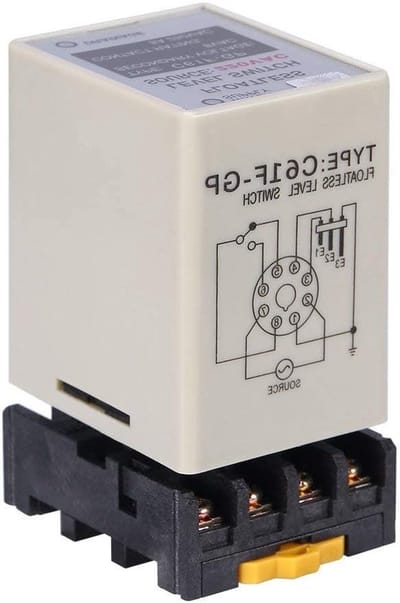 Floatless Level Switch AC220V voor Vloeistofniveauregeling in de Waterindustrie - Betrouwbare Niveaucontrole, Waterbeheer en Vloeistofmonitoring