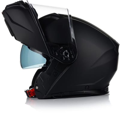 Vito Prato Mat Zwart - Maat S - Scooterhelm - Flip-Up helm - ECE 22.06 Gekeurd