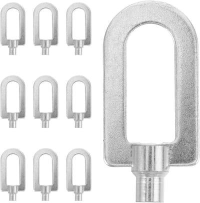 Deukentrekker Ring Set - Plaatwerk Reparatie - Carrosserie Herstellen - 10 Verschillende Ringen - 4.2 x 2 x 1.8 cm