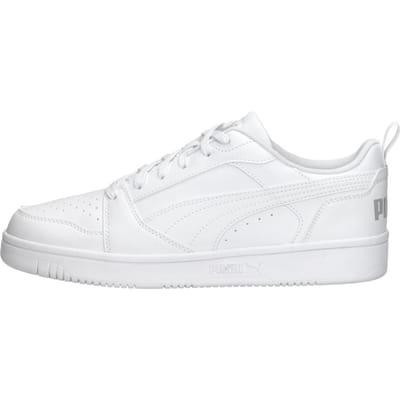 PUMA Rebound v6 Low Unisex Sneakers - PUMA White-Cool Light Gray