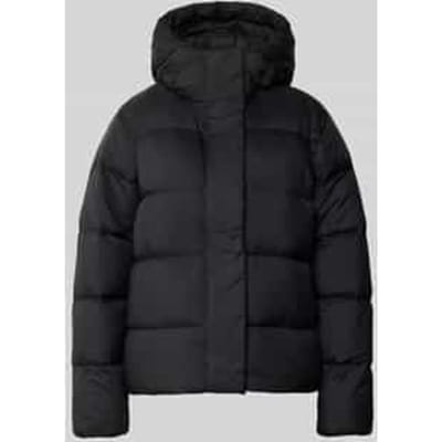 Slim fit donsjack met logo-applicatie