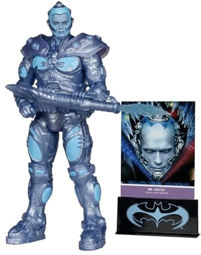 Actiefiguur Mr. Freeze - DC Multiverse (Black Light Edition) - 18 cm