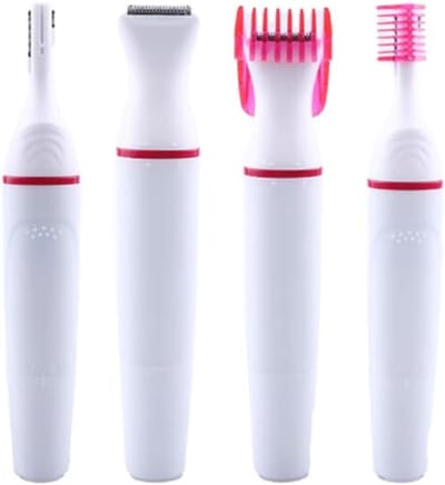 Aura® Epileerapparaat dames - Epilator Gezicht & Lichaam - Ladyshave – Wit - 13cm x 2cm x 2cm
