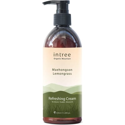 Phutawan Intree Biologische Berg Maehongson Citroengras Verfrissende Crème 320 ml. 320 ml. white